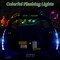 12V Bumper Car for Kids Remote Control Ride On Toy with Flashing Lights and Music